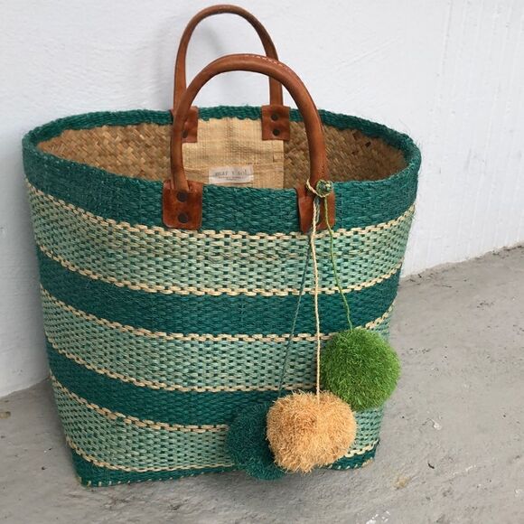 Mar y Sol woven tote - Picture 1 of 6